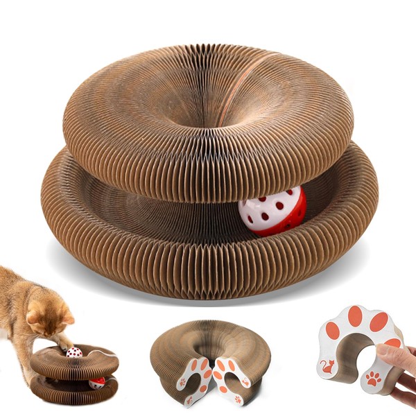 VOXGET Magnetic Organ Cat Scratch Board for Claw Sharpening and