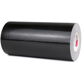 JIALAI HOME 12" Black Duct Tape, Industrial Grade 12 inches x 55 Yards (164 ft) Wide Tape Duct, 9 Mil Heavy-Duty, Waterproof, Strong, Flexible, No Residue, for Crafts & Home Improvement