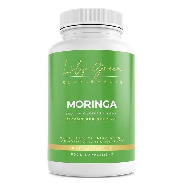 Lily Green | Organic Moringa 1500mg per Serving | 90
