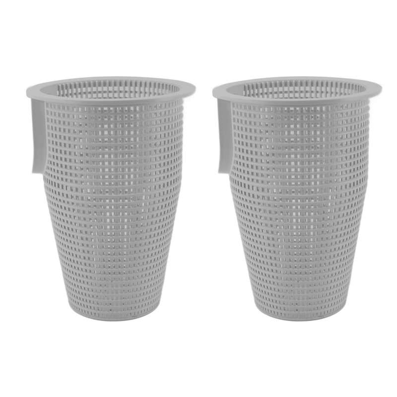 2PCS Pool Pump Filter Basket Easy To Install B199 Strainer