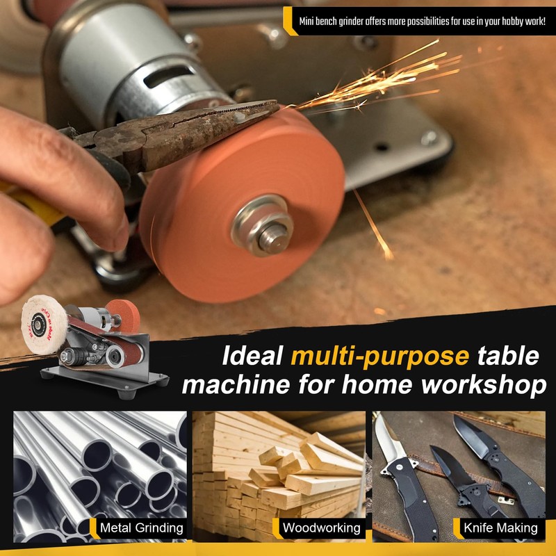 Multifunctional Electric Knife and Tool Sharpener, 7 Adjustable Speed Knife
