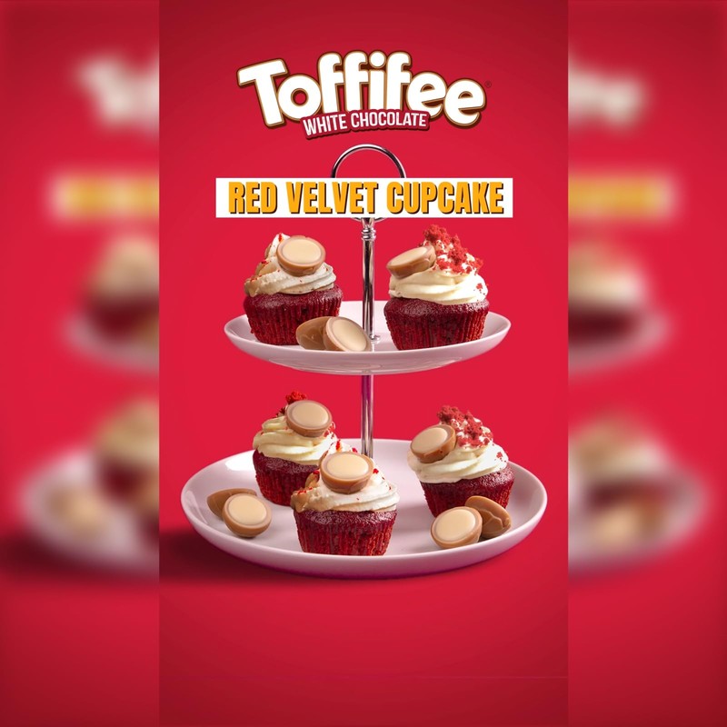 Toffifee White Chocolate – 1 x 125g – Haselnuss in