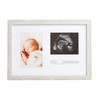 Kate & Milo Rustic Bracelet ID and Sonogram Frame, Rustic