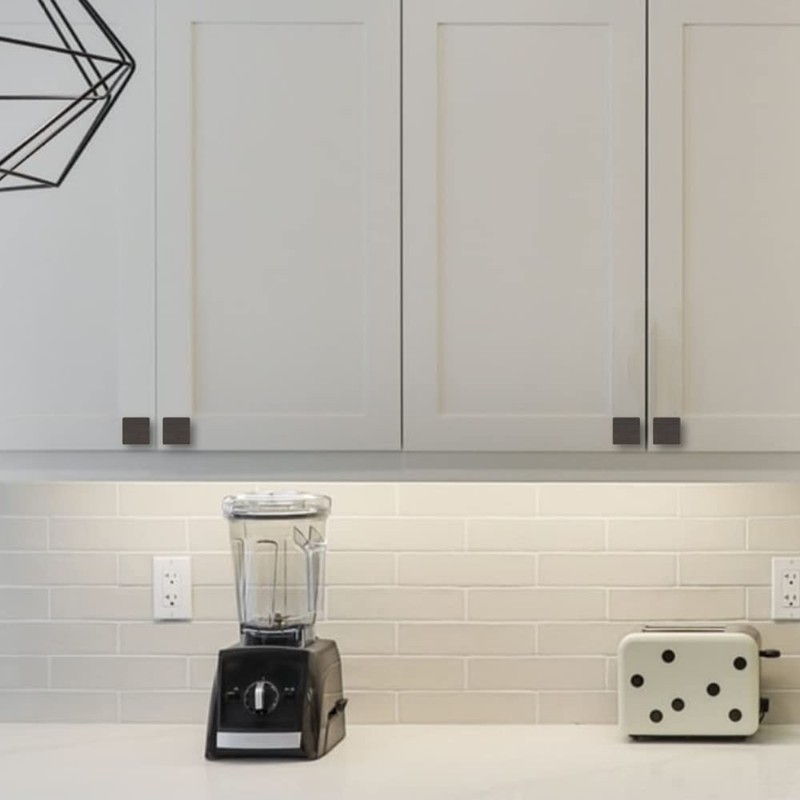 Amerdeco 10 Pack 1.3 Inch(32MM) Kitchen Cabinet Knobs Dresser Knobs