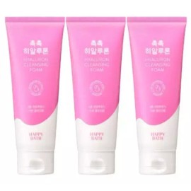 Happybath 세안제 해피바스 촉촉 히알루론 클렌징폼 200g 3개 Happy Bath Hyaluronic Moisturizing Cleansing Foam 200g 3pcs