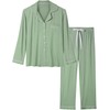 Joyaria Women Pajama Sets Long Sleeve Button Down Sleepwear Nightwear