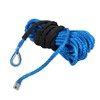 TINVHY 5/16In x 50Ft 12000Lbs Blue Synthetic Winch Rope Winch