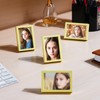 Winlor Mini Magnetic Picture Frame 2x3'' Yellow 6pcs/set, PF11Y