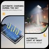 Waterproof Solar Lights Outdoor for Patio & Yard, Dusk to