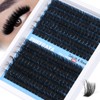 PHKERATA 14-16MM Volume Lash Clusters 120D Thick Eyelash Clusters Wispy