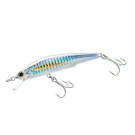 YO-ZURI MagMinnow Junior Floating Salt Lure, 3.5 inches (90 mm), Color: Double White, Moving Center of Gravity