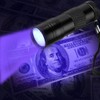 SLTG2020 UV Ultra-Violet 12 LED Flashlight Blacklight Light 395 nM