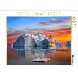 CALVENDO Puzzle A Motif from The Calendar Greenland - Magic World of ice | 1000 Pieces Size 25" x 19"