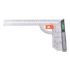 12in L Square Ruler Multifunction Scale Standard Carbon Steel Detachable