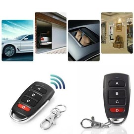 QIACHIP 433.92Mhz Universal Wireless Copy Remote Control Duplicator Keychain RF Transmitter for Clone Garage Gate Door Opener