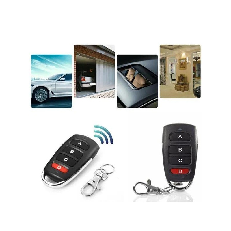 QIACHIP 433.92Mhz Universal Wireless Copy Remote Control Duplicator Keychain RF
