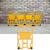 1 Panel Portable Safety Barrier, Mobile Safety Barricade, Foldable Security