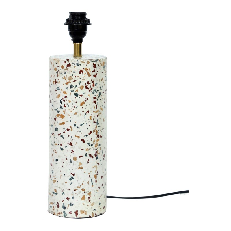 Moe's Home Collection Terrazzo Cylinder Table Lamp