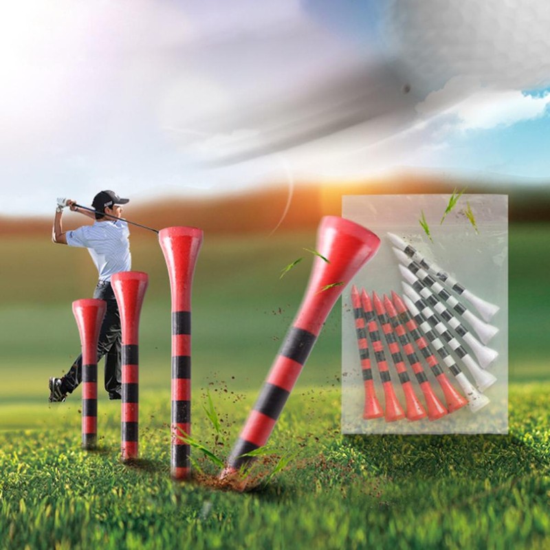 Professional Natural Ball Tees 100 Packs of 8.3cm Ball Tees