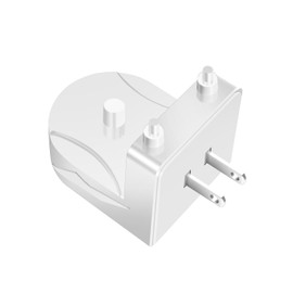 Electric Toothbrush Charger for AquaSonic Electric Toothbrush, Wireless Wall Charger for AquaSonic Black Series/AquaSonic Vibe Series Toothbrush, Save Space/Waterproof/Portable (White)