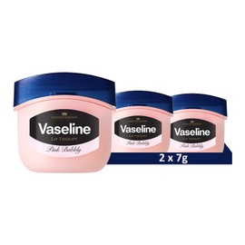 Vaseline Lip Therapy Pink Bubbly Nourishing Lip Balm for Optimal Moisture with Pink Bubble Tone (Pink Bubbly (Pack of 2)