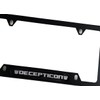 Black License Plate Frame Cover Holder Truck Car Accessories,1PC