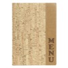 Securit Design Range A4 Menu Holder with 1 Insert Cork