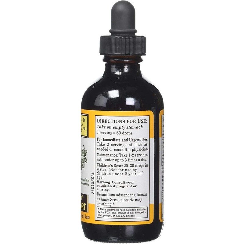 Whole World Botanicals Royal Desmodium Allergy Lung Support -- 4