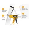 Ladder Latch Pro - Ladder Safety Device - Lightweight, Installs
