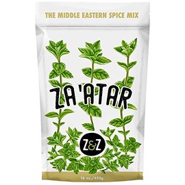 Za'atar by Z&Z (Zaatar/Zatar/Zahtar) – Eat. Good. Za'atar, 16oz – Middle Eastern Spice Mix you can Snack on