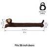SWISSELITE 36 Inch Under Door Stopper, Animal Air Draft Stopper,