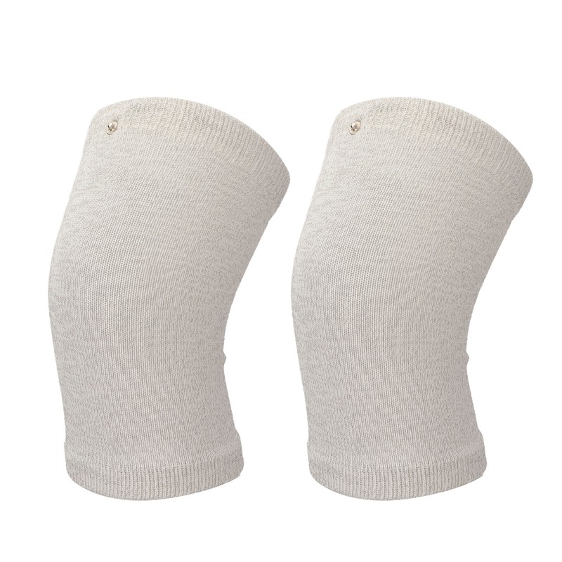 1 Pair Silver Fiber Electrode Knee Pads Injury Recovery Joint