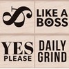 Hero Arts Kelly PURKEY Mounted Rubber Stamp Set 3" x