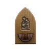 Intercession Intercession Wooden Holy Water Font - Holy Family