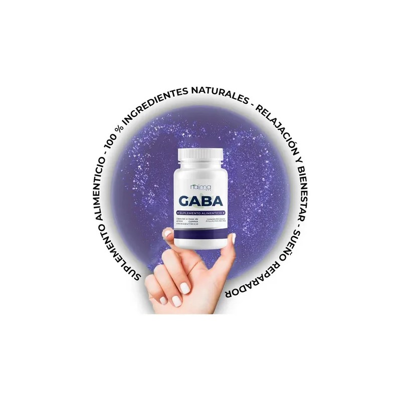 Gaba 500mg 100 Cápsulas Por Frasco