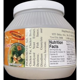 Quoc Viet 3LB Quoc Viet Vietnamese Soup Base - Makes 10 Gallons - Choose Flavor - Chicken Flavored Soup Base (Cot Sup Ga)