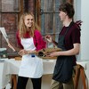 YONEEKSS 2 Pack Kitchen Apron Adjustable Bib Apron with 2