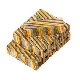 Penn State Industries PKEZLAM41 Color Grain Laminated Pre-drilled Mini Pen Blanks, 9/16" x 9/16" x 2-1/32" (Southwest, 10pcs)