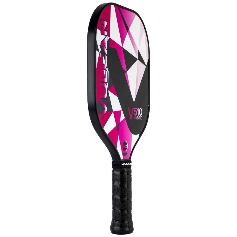 Vulcan V510 Hybrid Pickleball Paddle (Pink Geo)