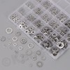 Keadic 400Pcs Split Lock Washer & External & Internal Star