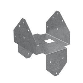 Simpson Strong-Tie BCS2-3/6 BCS Galvanized Post Cap for Triple 2X Beam, 6X Post