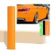 12"x60" (1FTx5FT) Matte Flat Orange Vinyl Wrap Auto Car Sticker