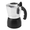 Moka Pot with Double Valve 150ML octagonal Aluminum Moka Stovetop