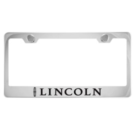 MVP Chrome License Plate Frame for Lincoln