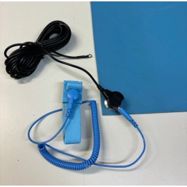 Waterun ESD Anti Static Grounding Mat with Wrist Strap & Ground Cord , 2' Wide x 8' Long