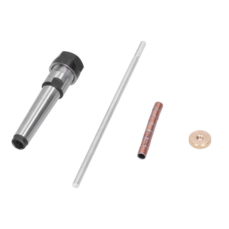Woodturning Pen Mandrel Lathe Machine Revolving Centre Taper Handle Collet