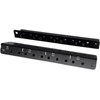 TECHTOO 4U Vertical Rack Rail Pair DIY Kit with Hardware
