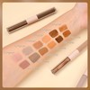 Cozlly 6 x Double-Sided Eyeshadow Pen, 12 Colours Liquid Eyeshadow
