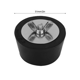 Rubber Winterizing Expansion Plug, 2PCS 2in Rubber Expansion Winterizing Plug for Swimming Pool Spa Pipework Winter Fittings