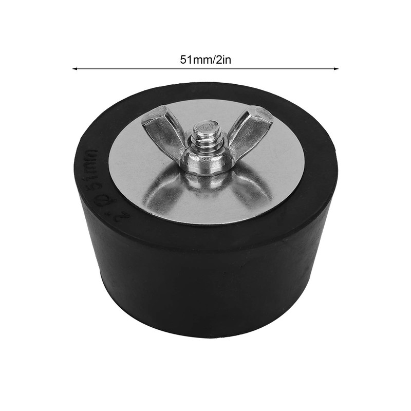 Rubber Winterizing Expansion Plug, 2PCS 2in Rubber Expansion Winterizing Plug